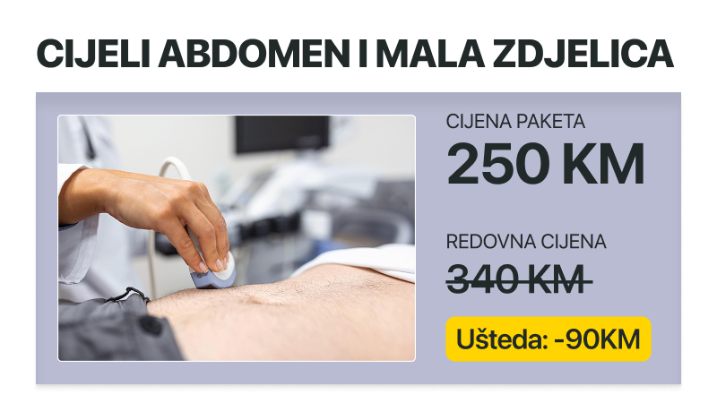 paket cijeli abdomen i mala zdjelica